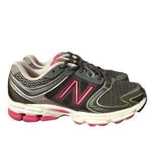 New Balance Running Shoes Womens Size 6 Gray 770 v3 Susan G Komen Cure Sneaker